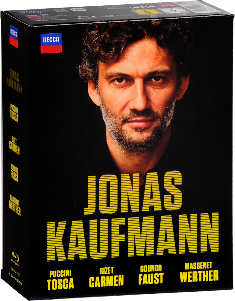 Jonas Kaufmann: Tosca / Carmen / Faust / Werther (4 Blu-ray) #1