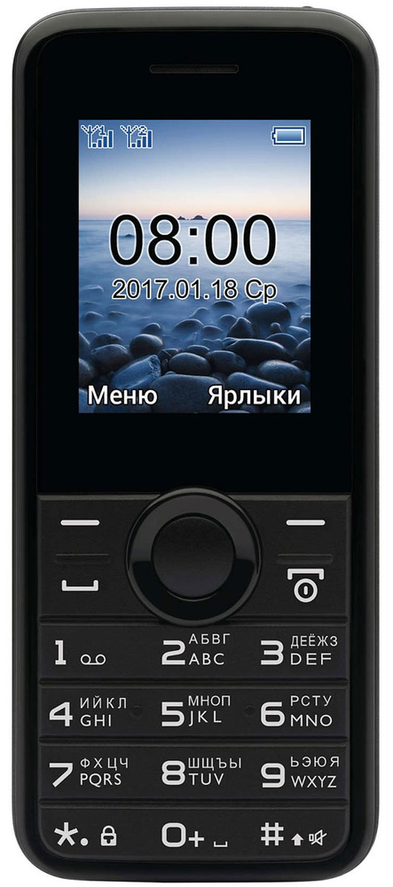 Philips Мобильный телефон E106, черный #1