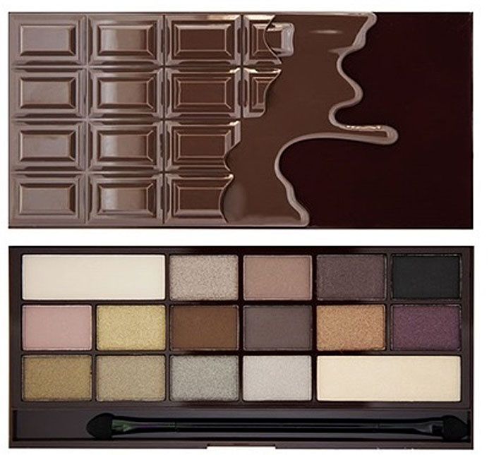 Makeup Revolution Набор теней I Heart Makeup Wonder Palette, Death By Chocolate #1
