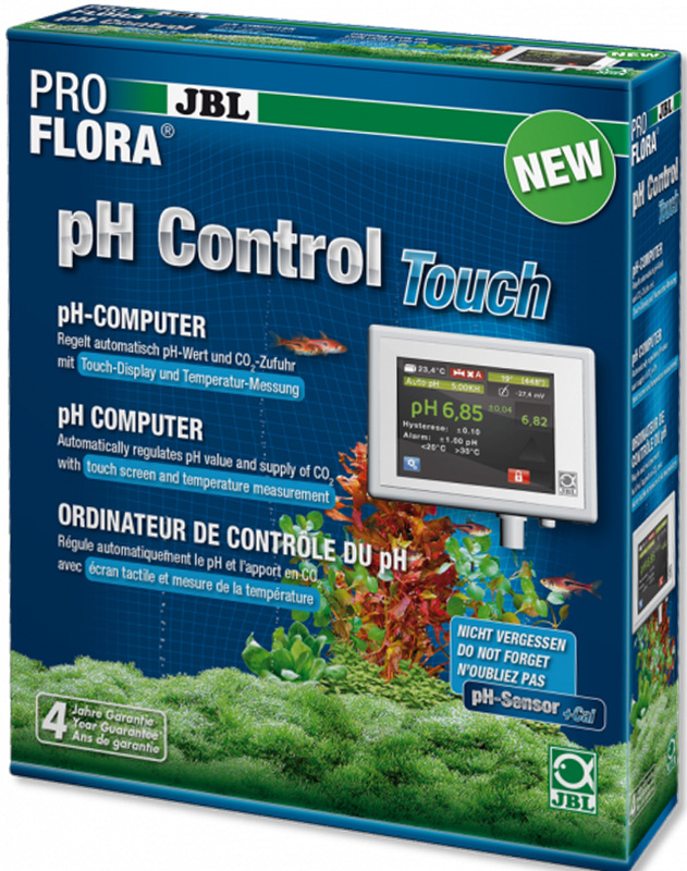 pH-контроллер JBL "ProFlora pH Control Touch", для автоматической регулировки подачи CO2 #1