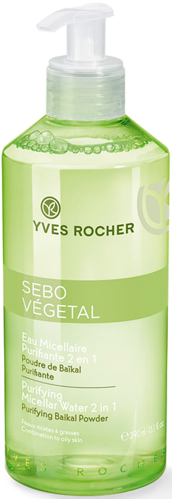 Yves Rocher очищающая мицеллярная вода 2 в 1, 390 мл #1