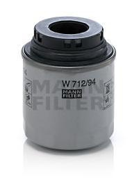 MANN FILTER Фильтр масляный арт. W71294, 1 шт. #1