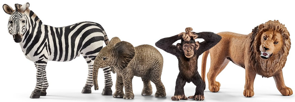 Schleich Набор фигурок Дикие животные #1