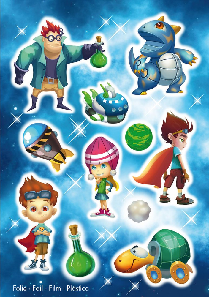 Herma Наклейки Magic Супергерои купить по выгодной цене в интернет ...