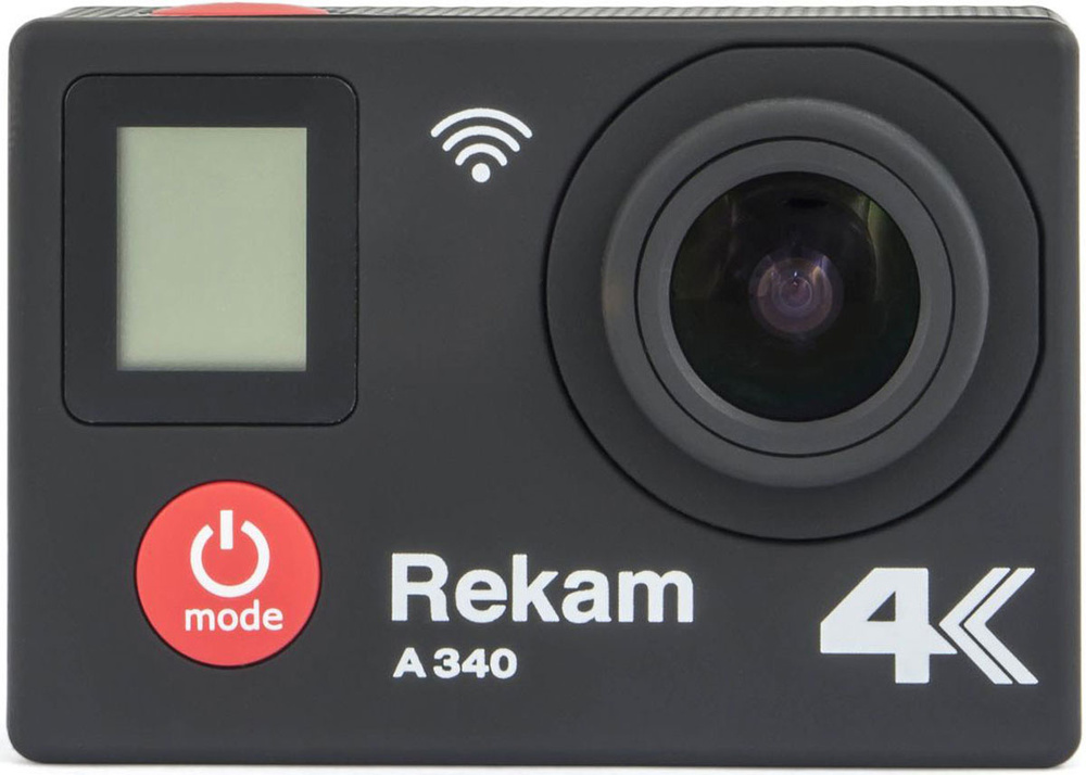 Экшн камера Rekam A340. 16МП, FullHD, черный купить на OZON по низкой ...