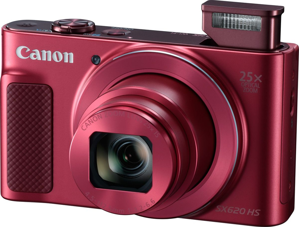 Компактный фотоаппарат Canon PowerShot SX620 HS, Red купить на