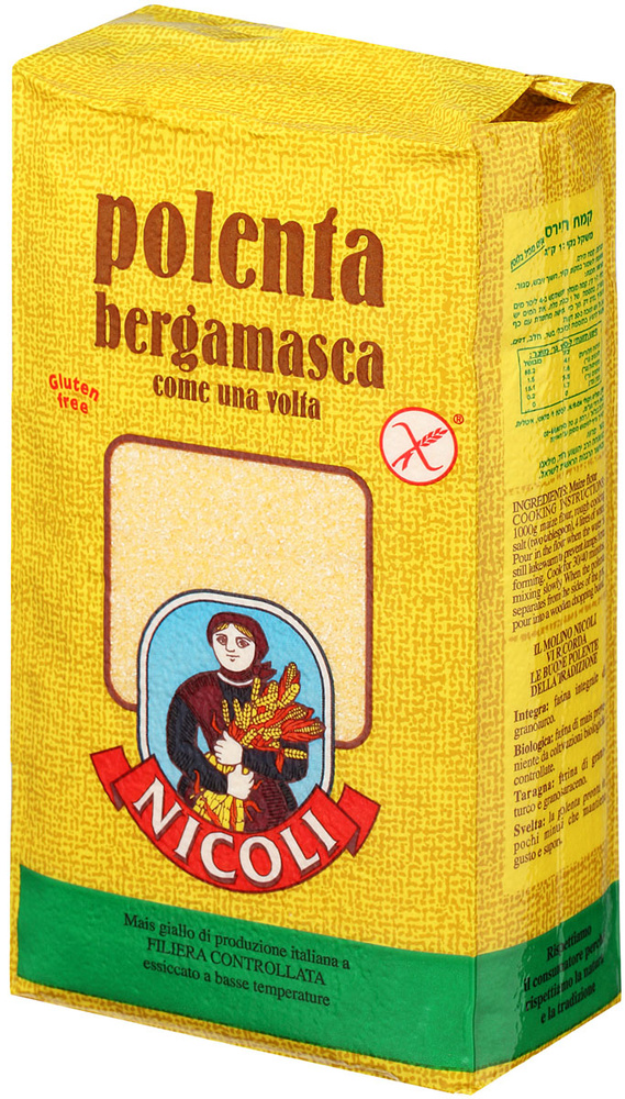 Nicoli Bergamasca мука кукурузная полента, 1 кг #1