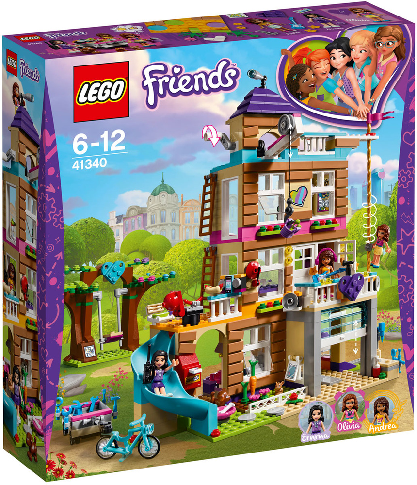 Конструктор LEGO Friends 41340 Дом дружбы