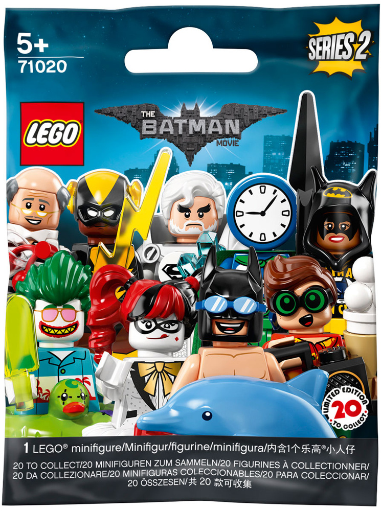 Конструктор LEGO Minifigures 71020 Минифигурки ЛЕГО ФИЛЬМ: БЭТМЕН серия ...