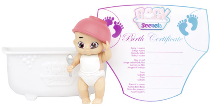 Zapf Creation Кукла BABY Secrets С ванной #1