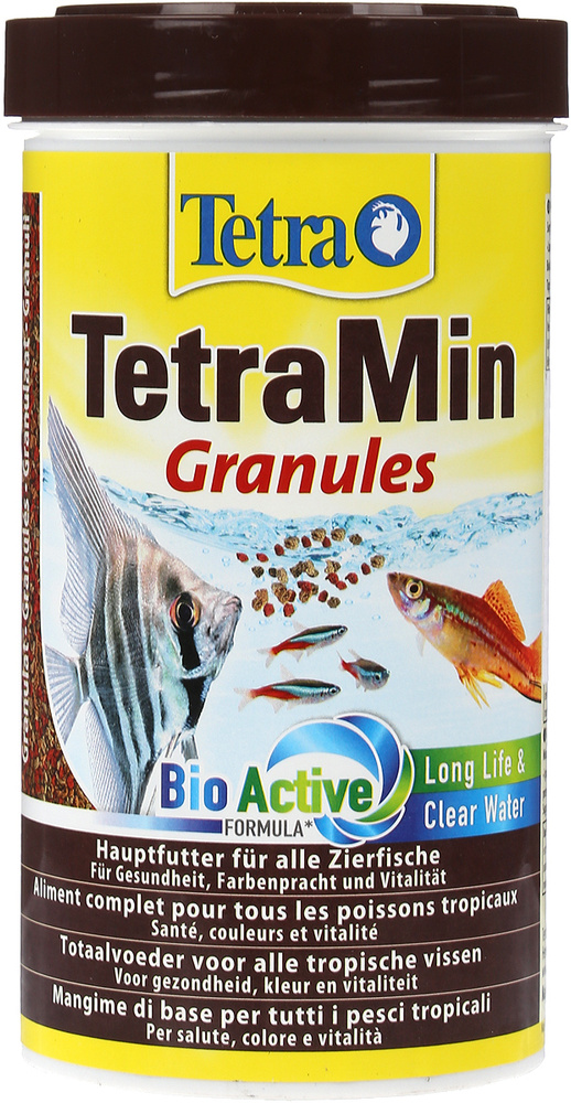 Корм Tetra "TetraMin. Granules" для всех видов тропических рыб, гранулы ...
