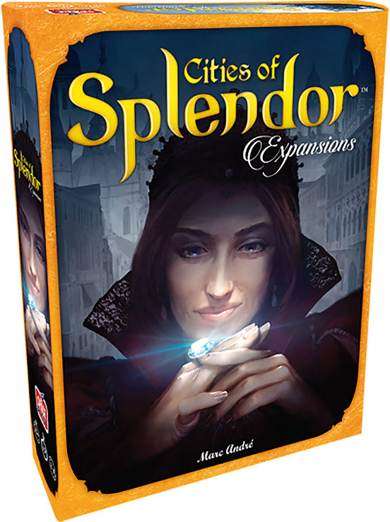 Asmodee Настольная игра Роскошь Splendor дополнение Города #1