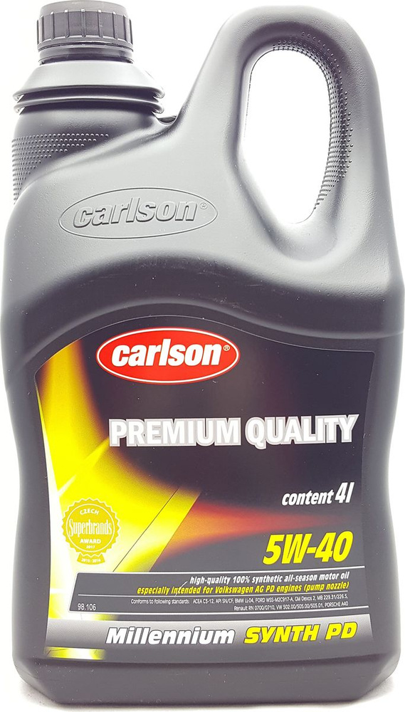 Carlson 5W-40 Масло моторное, Синтетическое #1