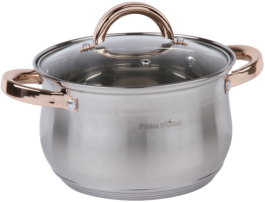 Кастрюля Levita Pomi d'Oro PSS-595003 18см с крышкой #1