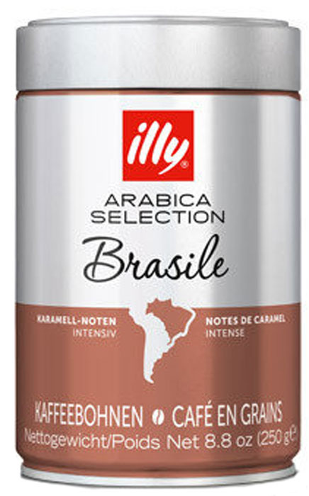 Кофе в зернах арабика 100% Illy Monoarabica Brazil (Бразилия), 250 гр. Италия  #1
