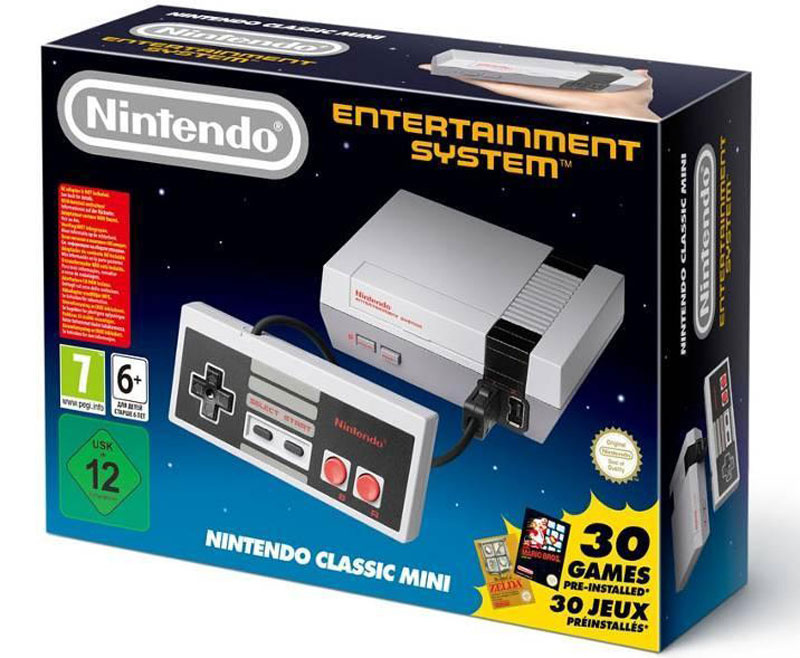 Игровая приставка Nintendo Classic Mini: Nintendo Entertainment System #1