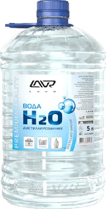 LAVR Вода дистиллированная, 5 л #1