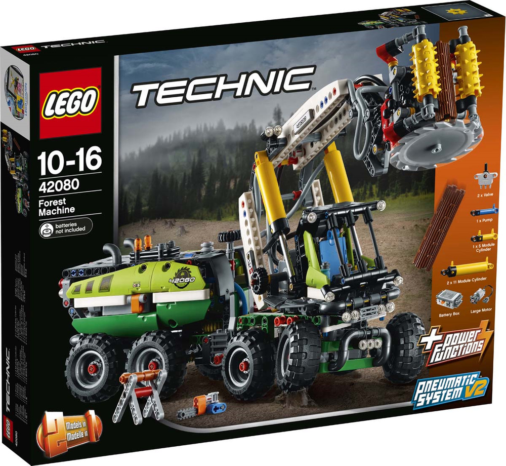 Конструктор LEGO Technic 42080 Лесозаготовительная машина