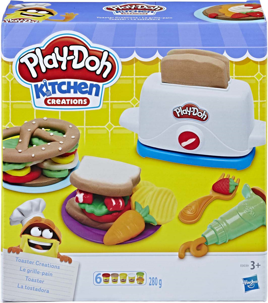 Набор игровой Плей-До Тостер PLAY-DOH E0039 - купить с доставкой по ...