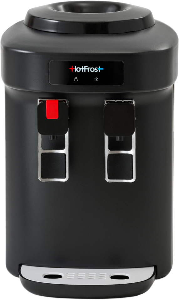 Кулер для воды HotFrost D65 EN настольный, черный  по низкой цене .