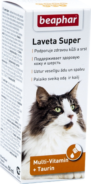 Витамины для кошек Beaphar Laveta Super, 50 мл #1
