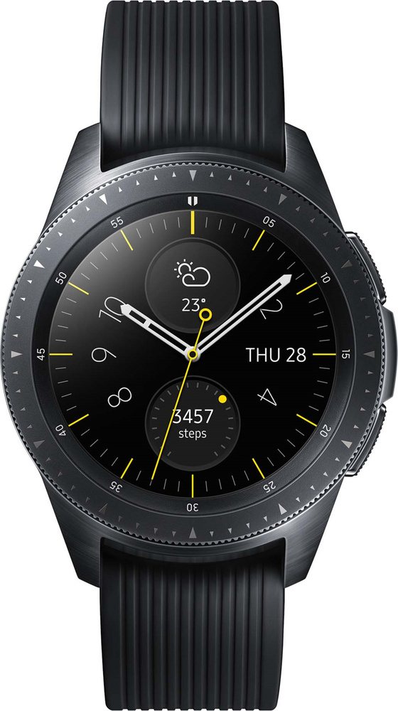 Умные часы Samsung Galaxy Watch, 42 мм, черный #1