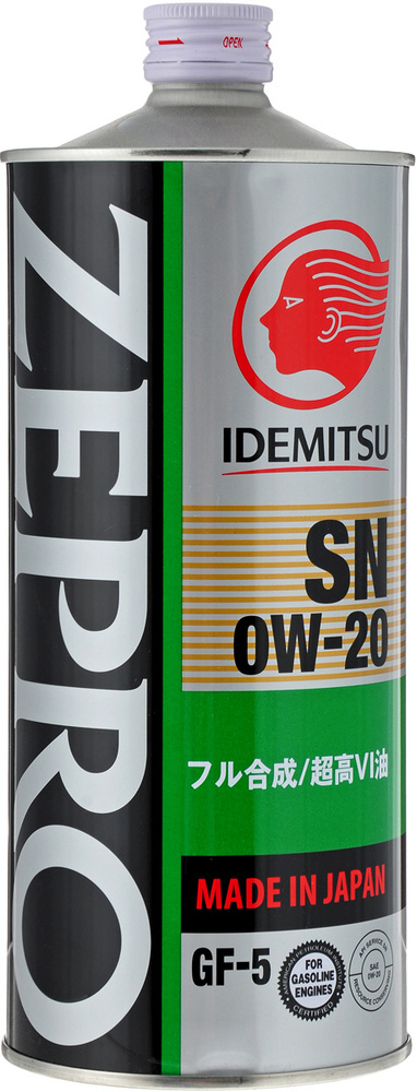 Масло моторное IDEMITSU ZEPRO ECO MEDALIST 0W-20 Синтетическое - купить ...