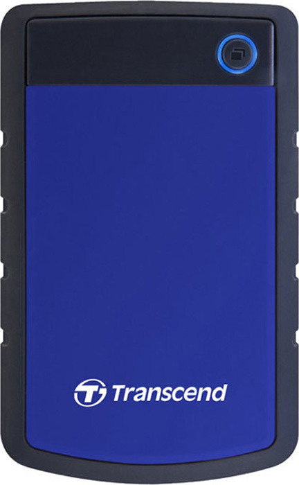 Transcend 1 ТБ Внешний жесткий диск (TS1TSJ25H3B), синий #1