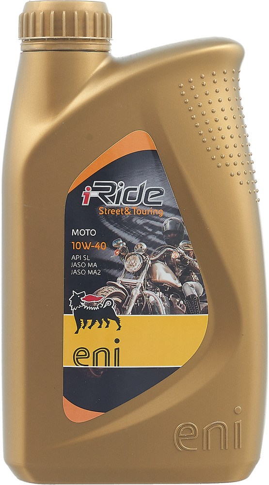 Eni I-Ride Moto 10W-40 Масло моторное, Полусинтетическое, 1 л #1