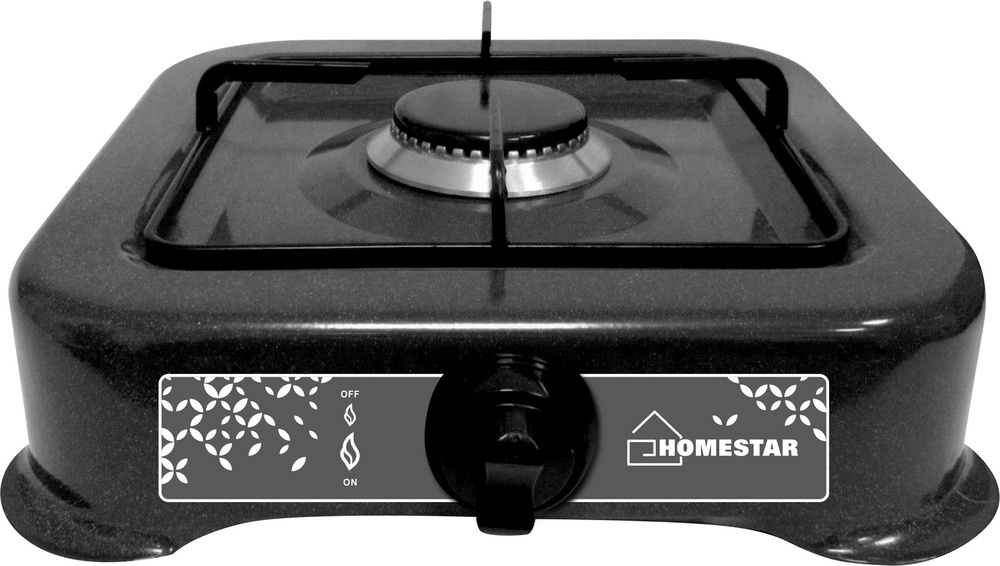 HomeStar Газовая настольная плита HS-1201, черный #1