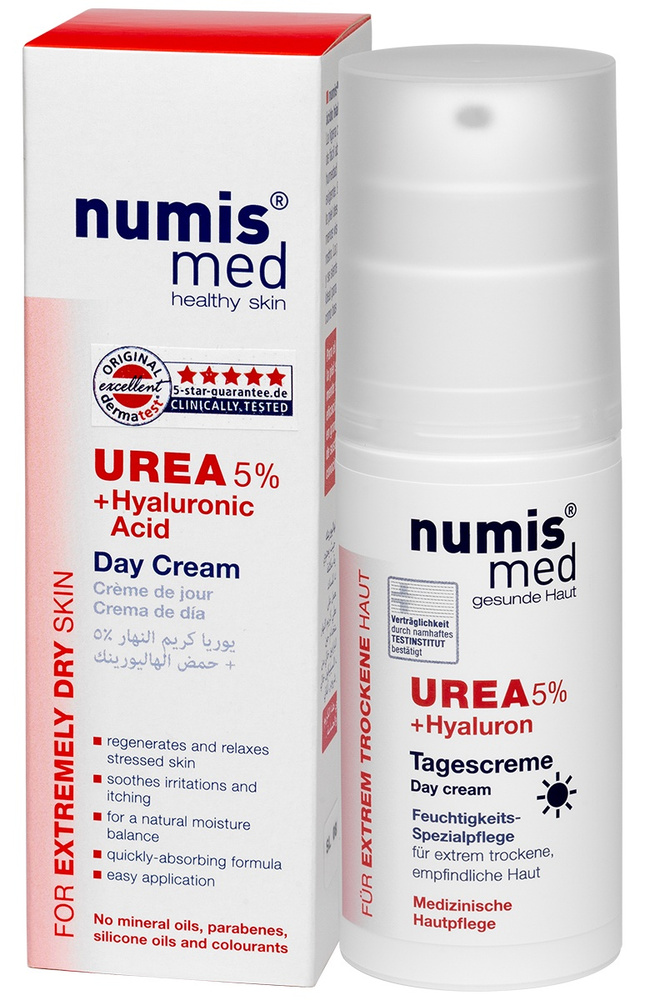 numis med Дневной Крем с 5 % мочевиной и гиалуроновой кислотой, 50 мл ...