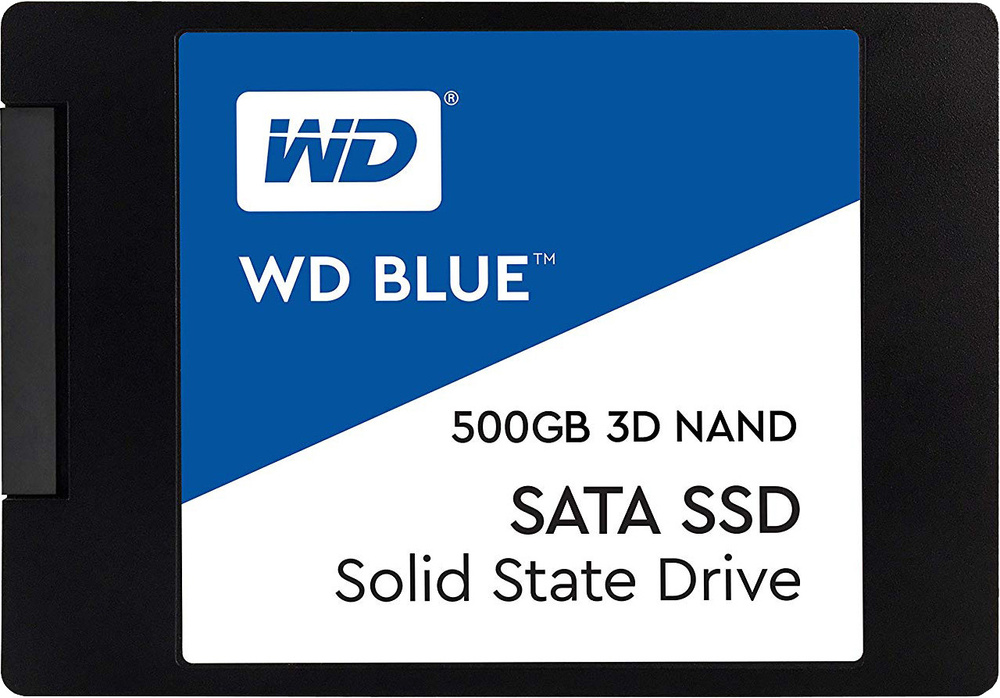 Western Digital 500 ГБ Внутренний SSD-диск , 2.5", SATA III 6 Гбит/с (WDS500G2B0A) #1