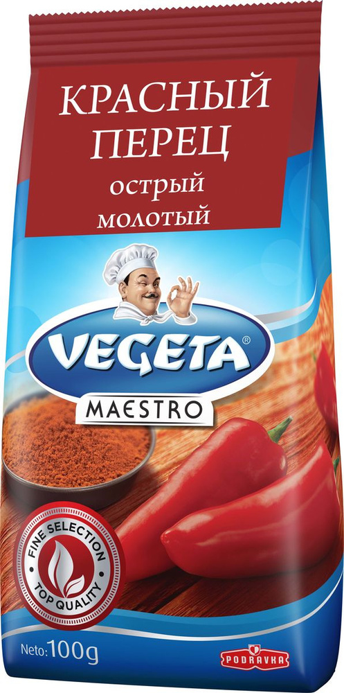 Vegeta Красный перец острый молотый, 100 г - купить с доставкой по ...