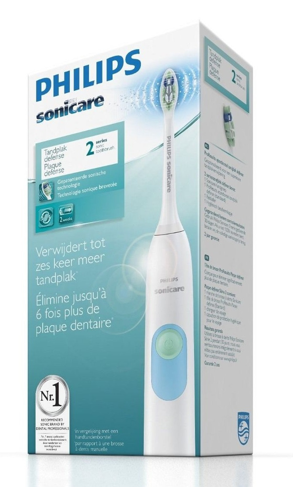 Электрическая зубная щетка Sonicare HX6231/01, голубой, белый #1