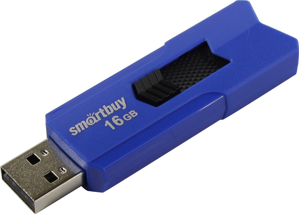 SmartBuy USB-флеш-накопитель STREAM 16 ГБ, синий, черный #1