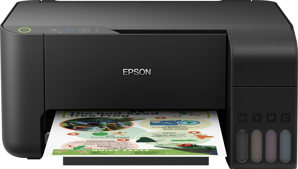 МФУ Струйное Epson L3100 купить по низкой цене в интернет-магазине OZON ...