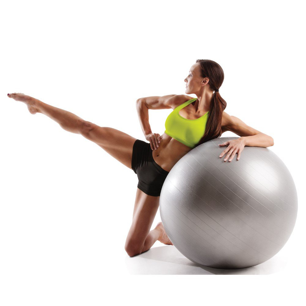 Фитбол 65 см , мяч гимнастический для фитнеса и упражнений  #1