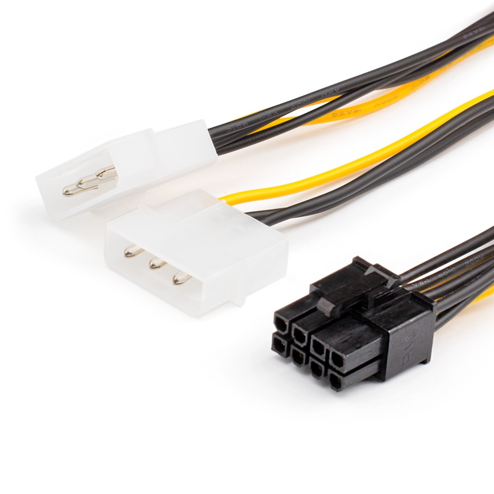 Кабель питания Gembird 2 Molex to PCI-E 8-pin CC-PSU-81