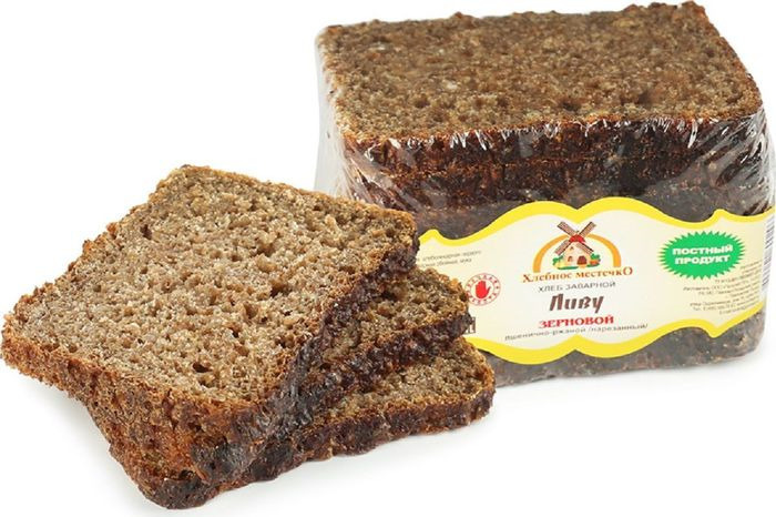 Хлеб зерновой Хлебное Местечко Ливу, нарезка, 300 г #1