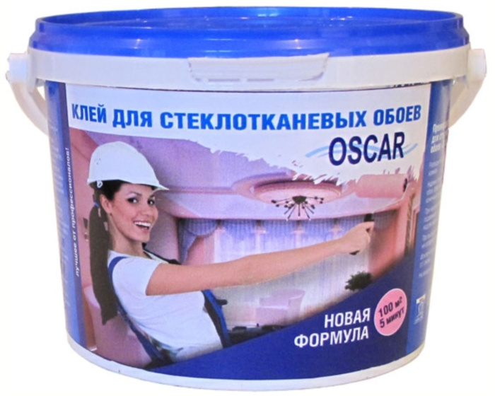 Клей для стеклотканевых обоев Oscar, 800 г #1