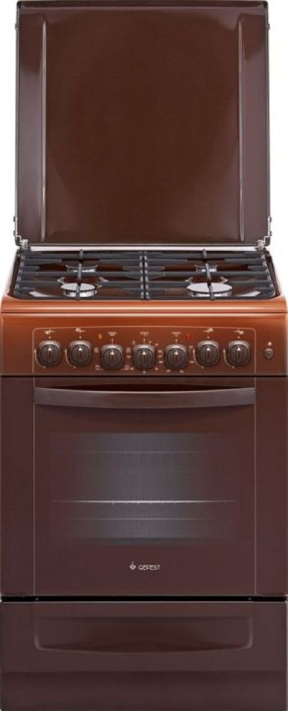 Плита комбинированная Gefest ПГЭ 6102-02 0001, коричневый - купить по ...