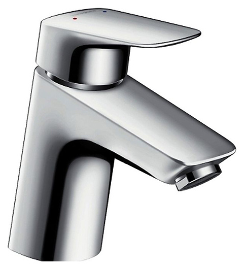 Смеситель для раковины без сливного набора Hansgrohe Logis (71071000)  #1