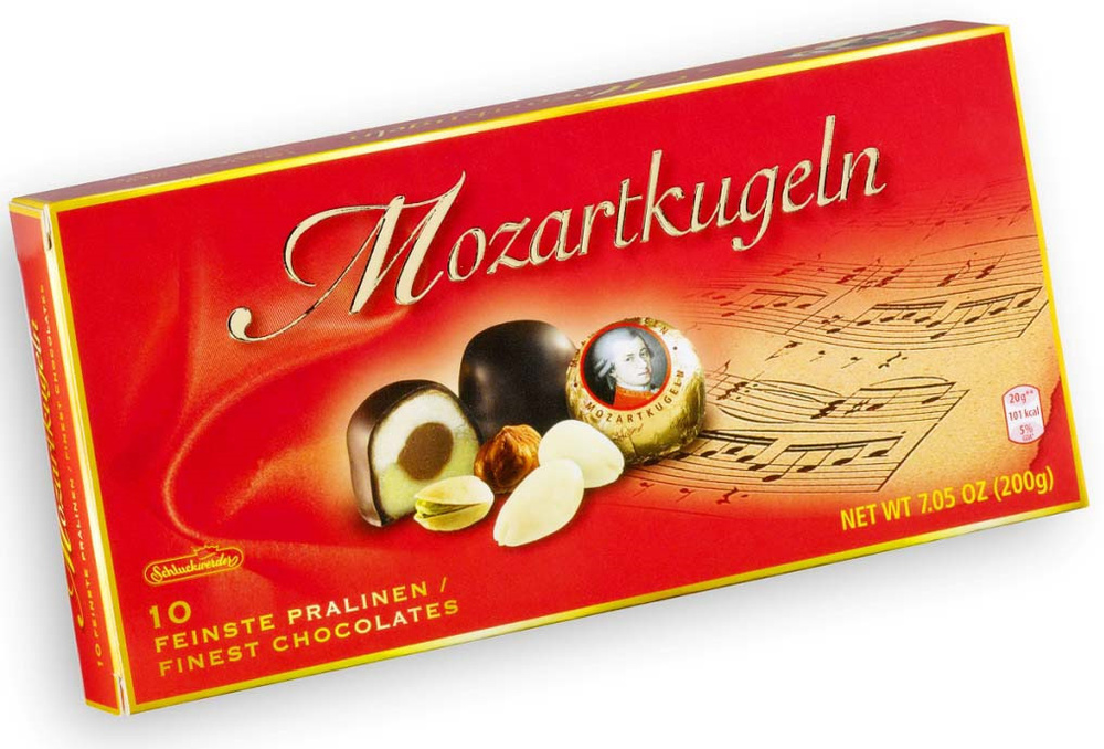 Schluckwerder Моцарт шоколадные конфеты с марцыпаном, 200 г - купить с ...
