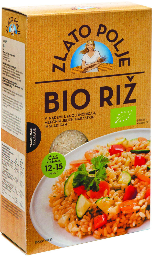 Zito Zlato Polje Bio Крупа рисовая , 800 г #1