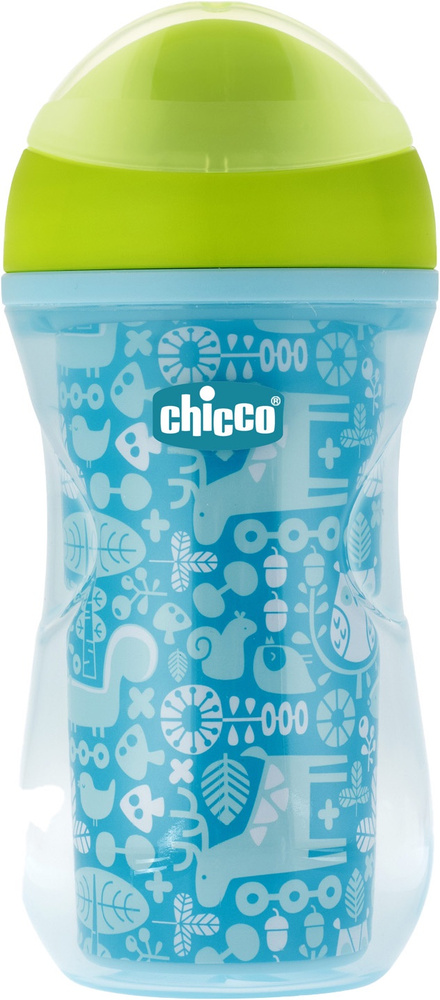 Чашка-поильник Chicco Active Cup (носик ободок), 14 +, 266 мл ...