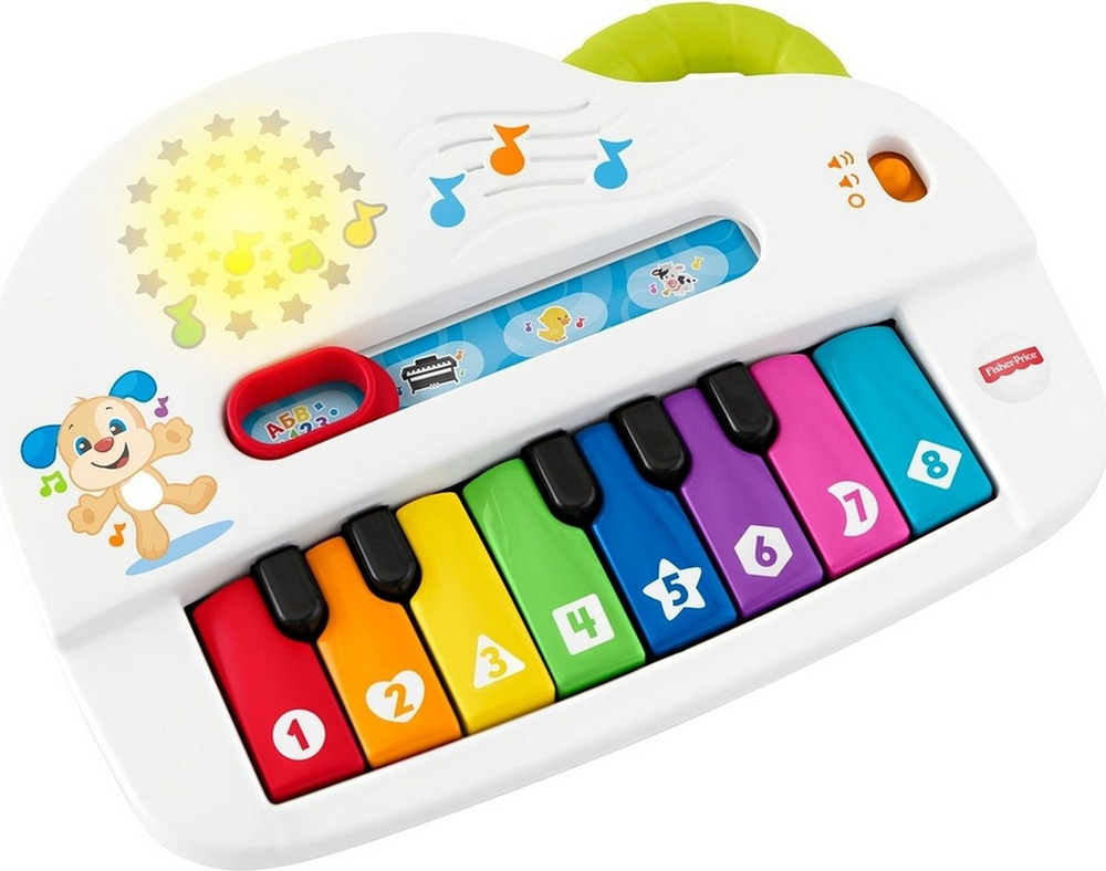 Музыкальная игрушка Mattel Fisher Price Развивающее пианино, GFK10  #1
