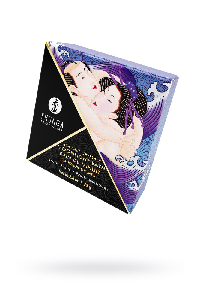 Соль Мёртвого моря Shunga Moonlight Bath "Экзотические фрукты" с лечебными свойствами, 75 гр.  #1