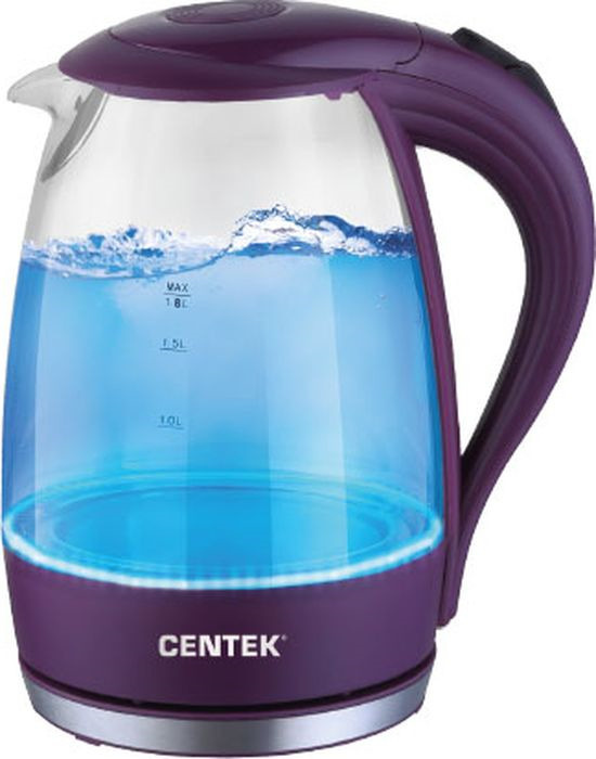 Электрический чайник Centek CT-0042, фиолетовый #1
