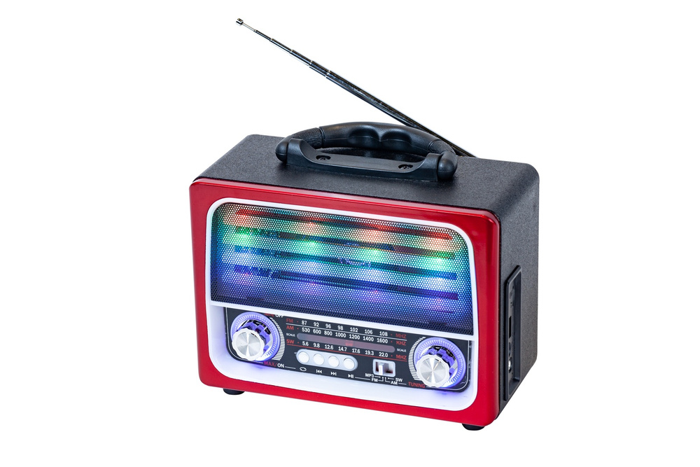 MAX MR-390 Портативный радиоприёмник/Радио/AM/FM/SW/Disco #1