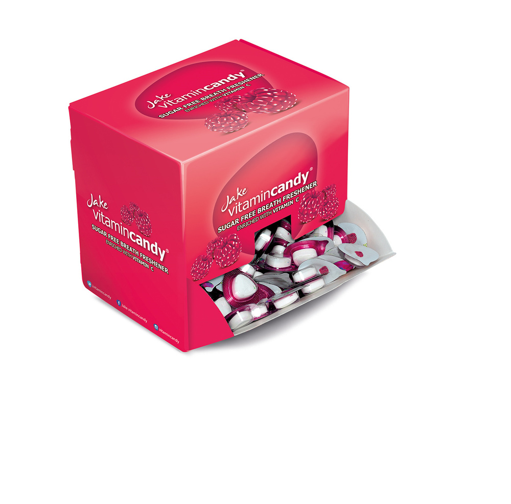 Леденцы Jake Vitamincandy Малина, 216 г - купить с доставкой по ...